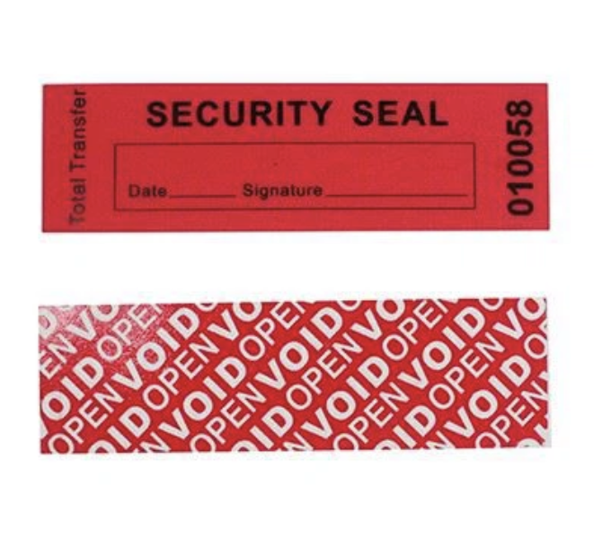 Etiqueta de seguridad